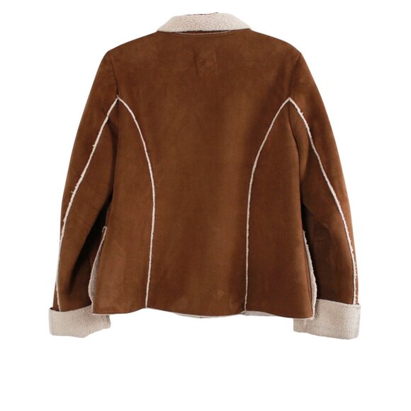 Old Navy Faux Shearling Jacket - Picture 2 of 16